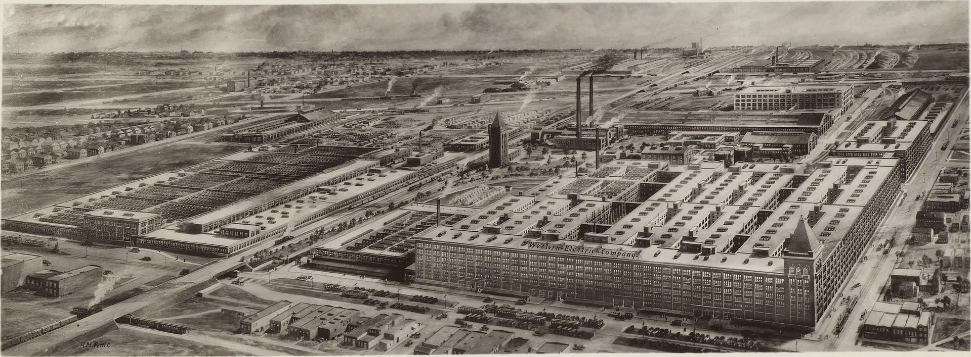 Hawthorne, Illinois Works of the Western Electric Company