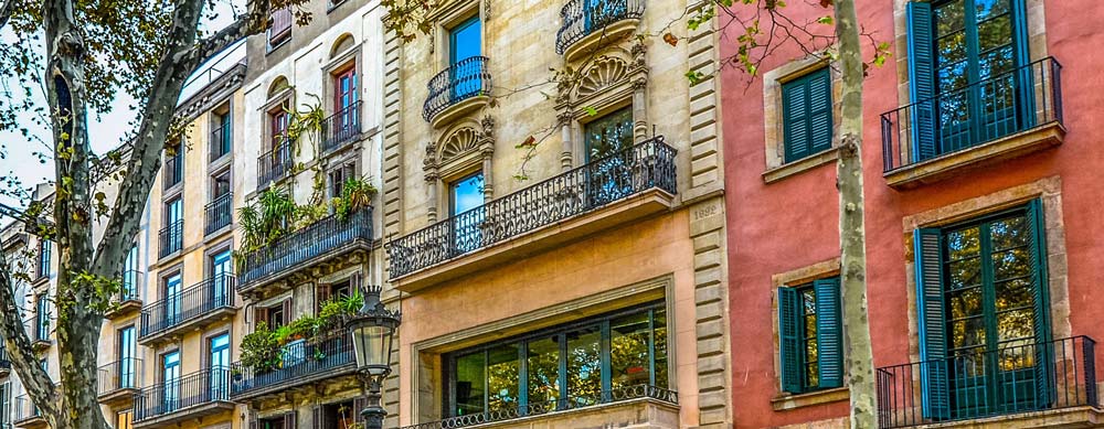Decorative apartment balcony architecture