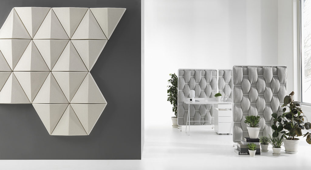 acoustic tile Bits Wall white