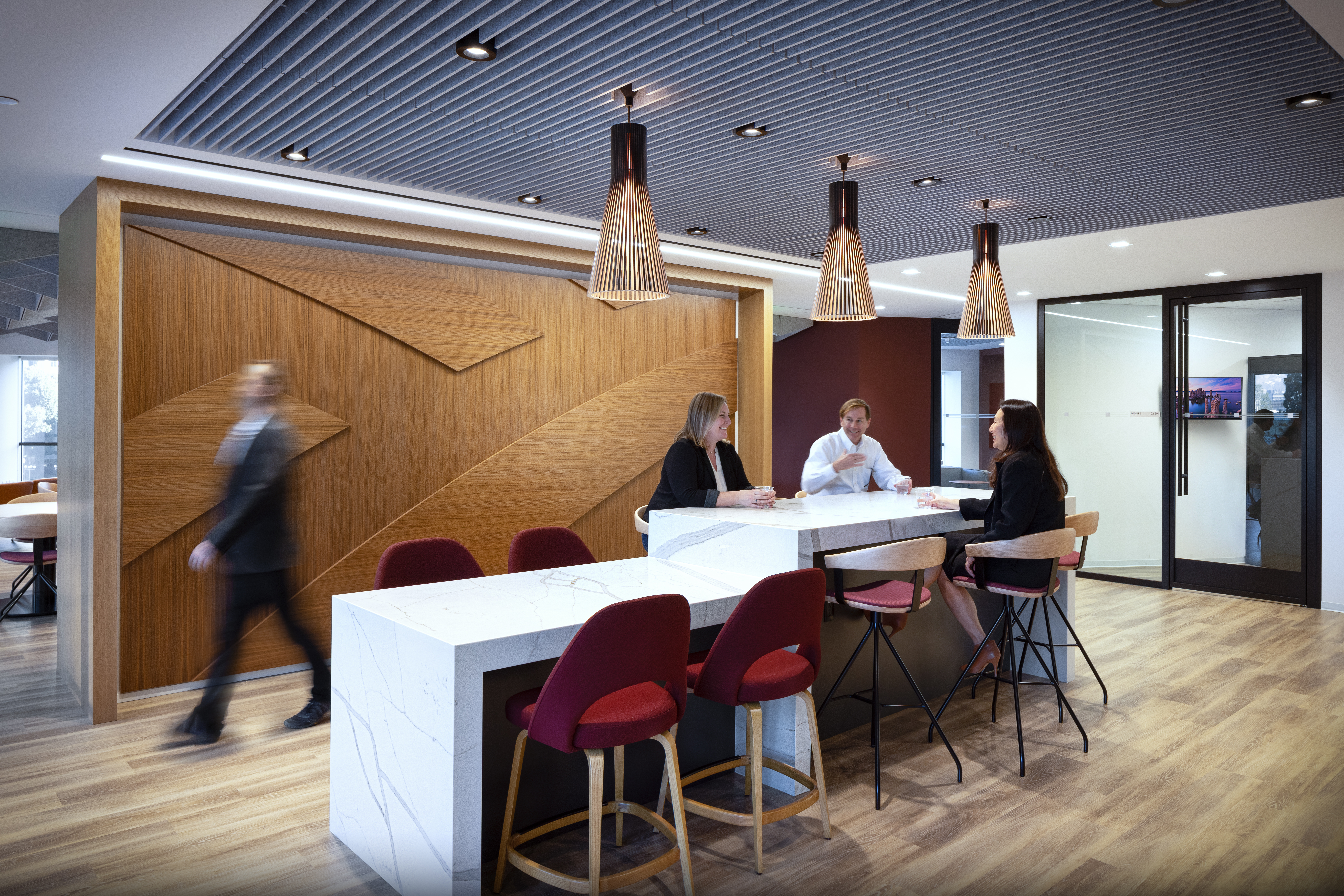 ecoustic Sculpt at BOA Century City office space