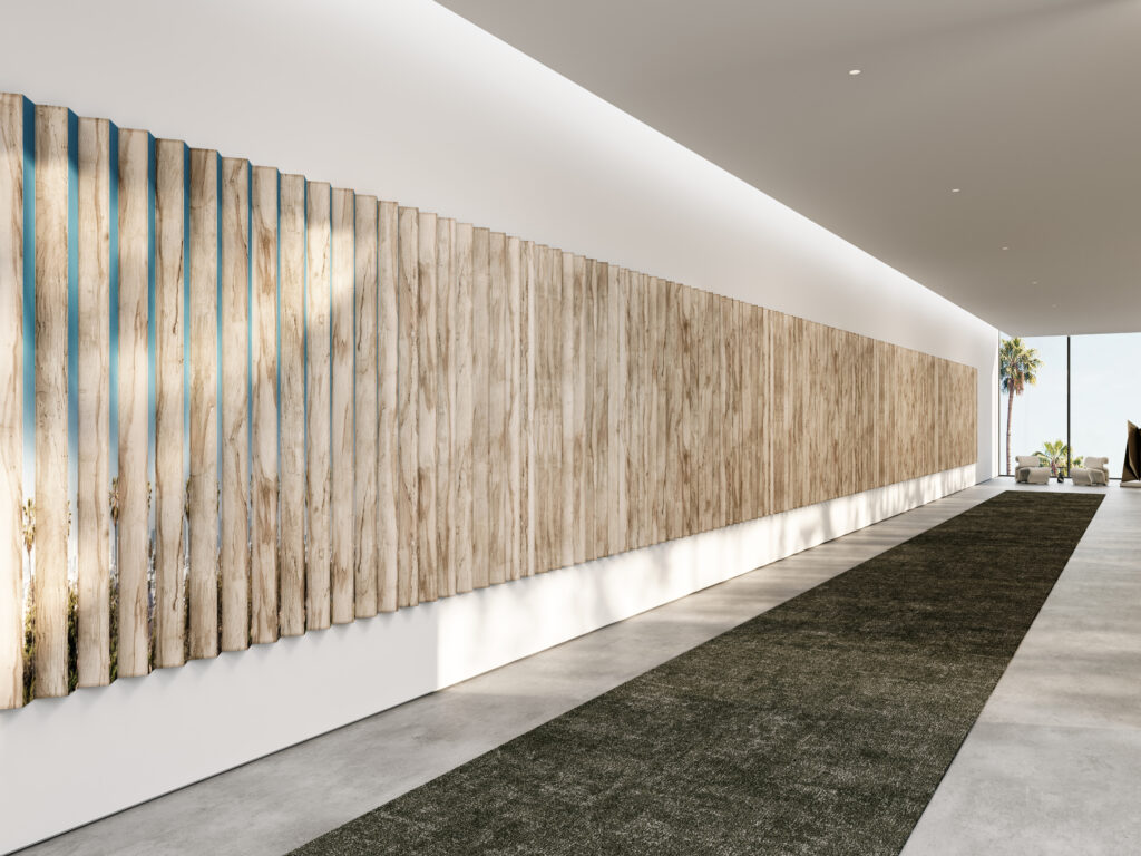 Pinnacle Acoustic System in Hallway