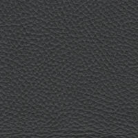 detail of a textured dark grey leather finish