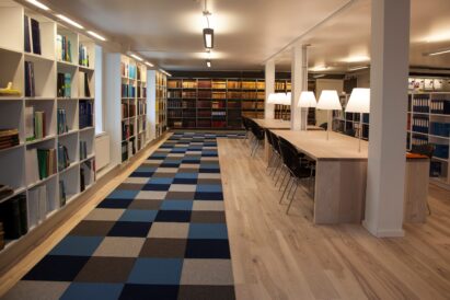 Fraster Felt Rug runner in various colors in Danish Maritime Authority offices