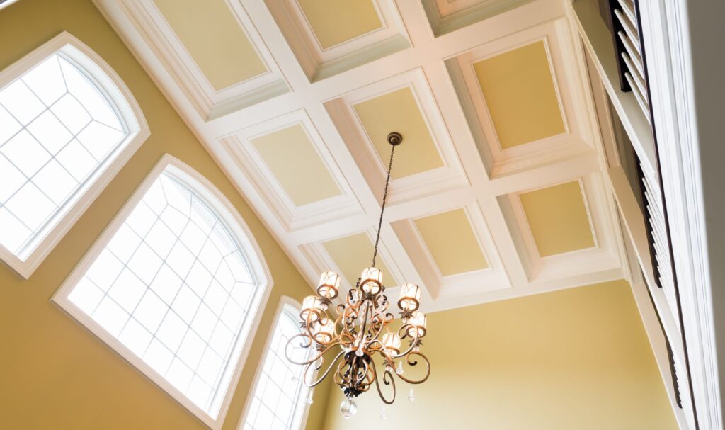 Painted Coffered Ceilings