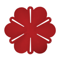 Airbloom red acoustic tile